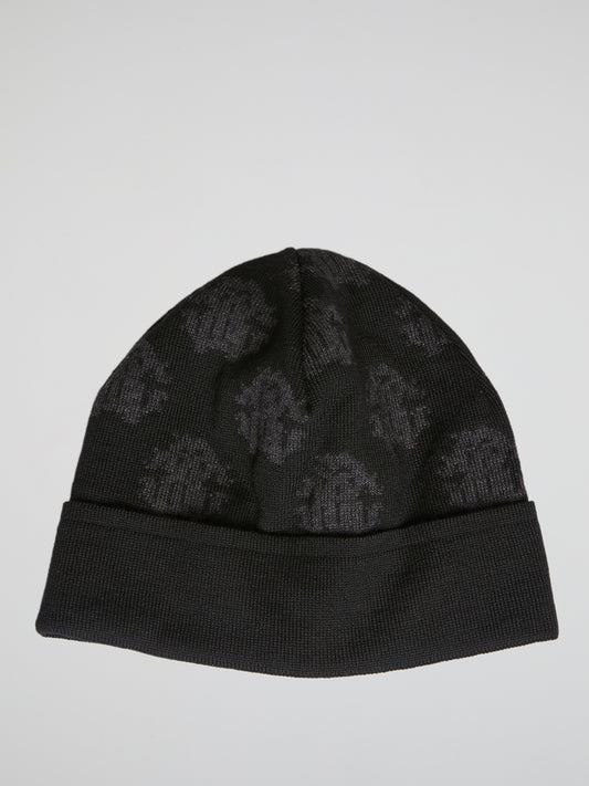 Stay warm and stylish this winter with our Black Logo Beanie by Roberto Cavalli, the perfect accessory to elevate any outfit. Made with premium quality materials and featuring the iconic Roberto Cavalli logo, this beanie is a must-have for fashion-forward individuals. Grab yours now and turn heads wherever you go!