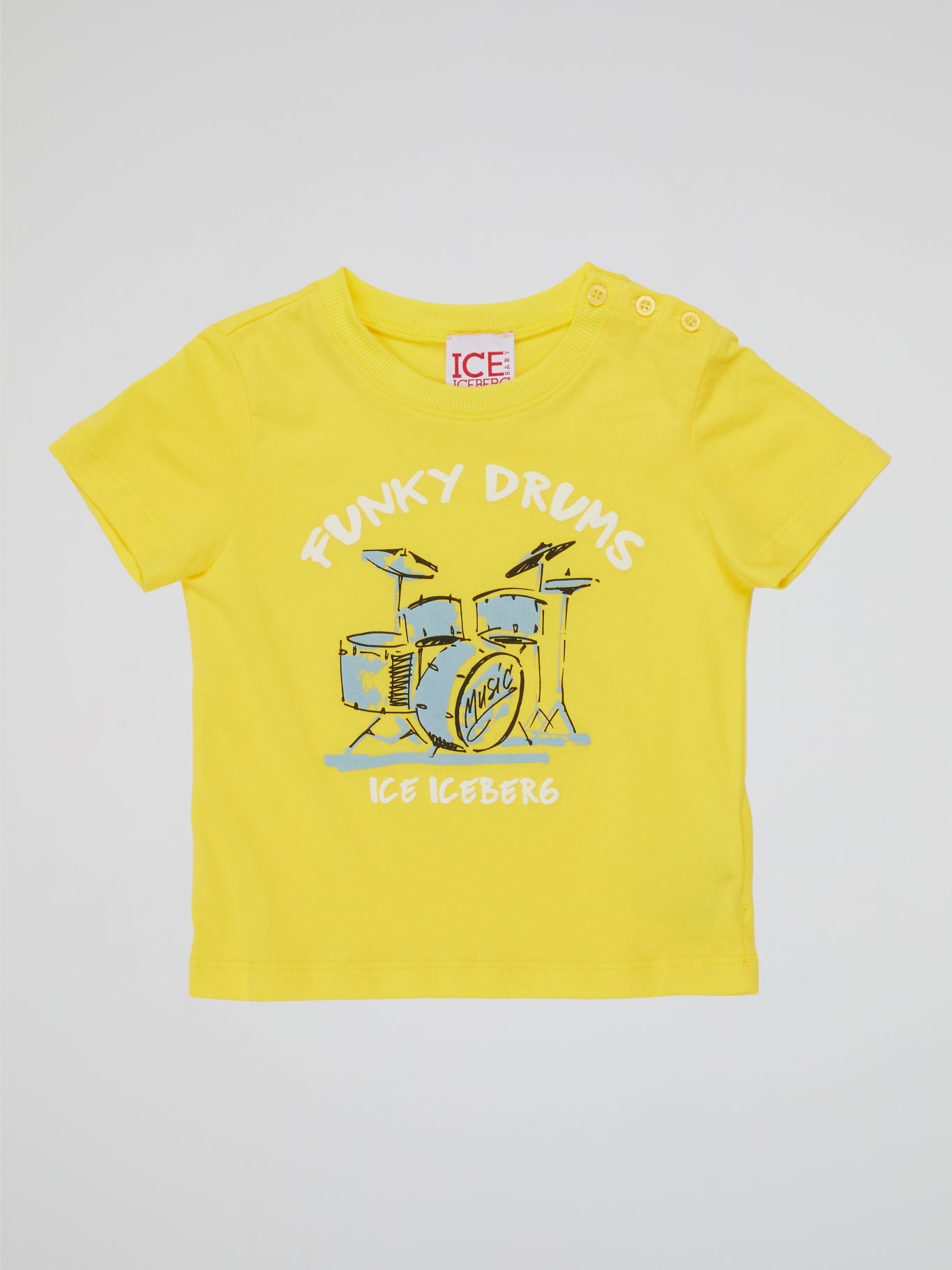 Yellow Printed T-Shirt (Kids) – Maison-B-More Global Store