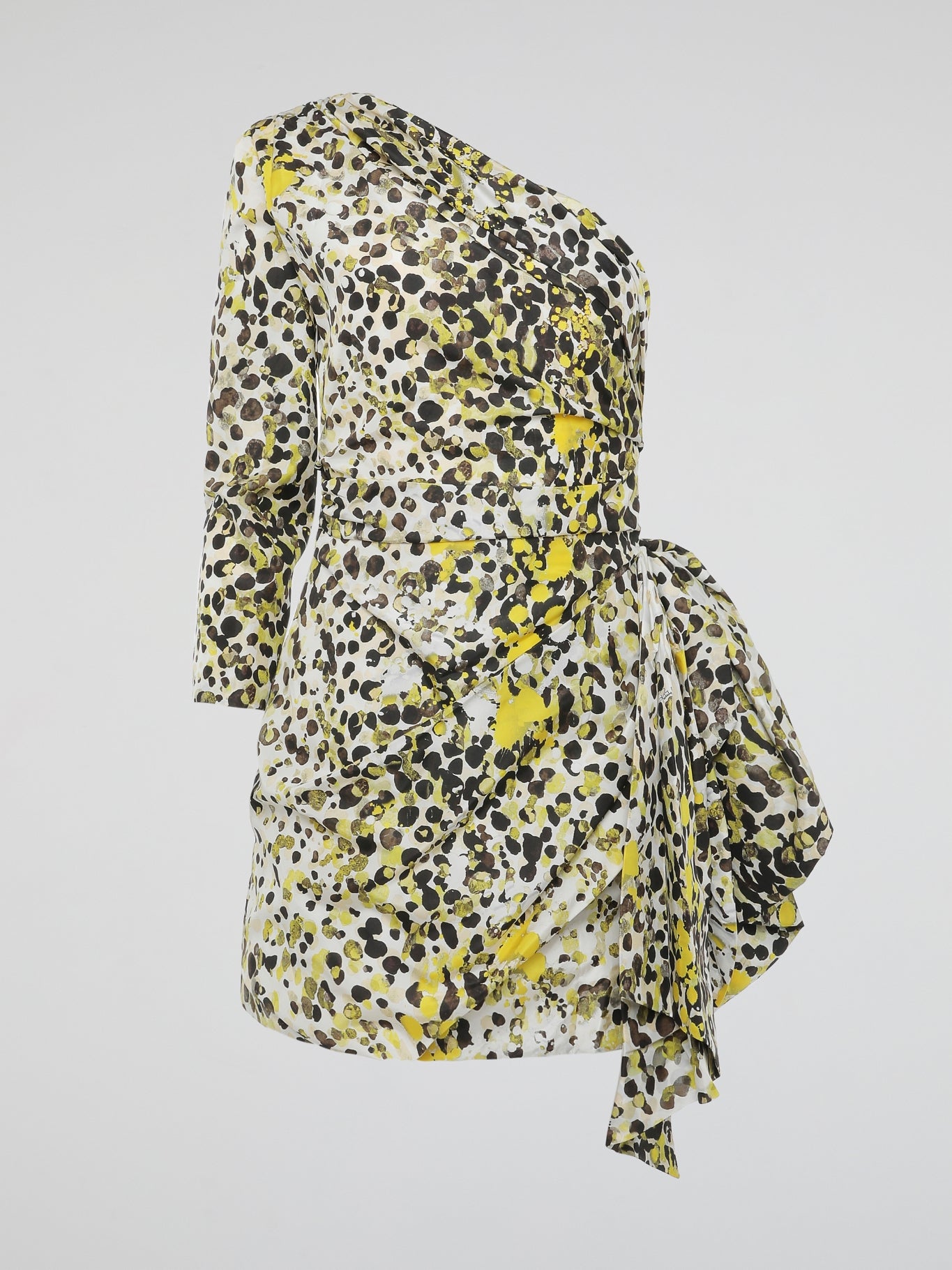 Leopard Print Asymmetrical Dress Maison-B-More Global Store Leopard Print Asymmetrical Dress Maison-B-More Global Store