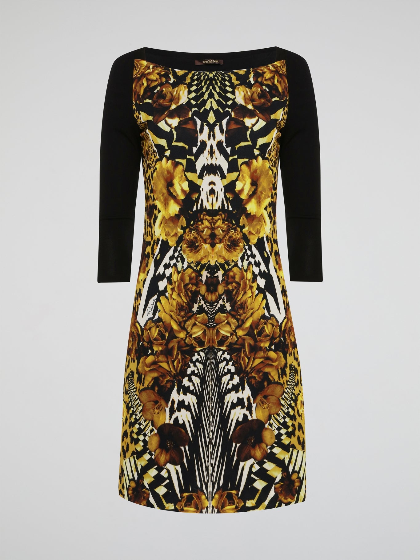 Printed Long Sleeve Dress – Maison-B-More Global Store
