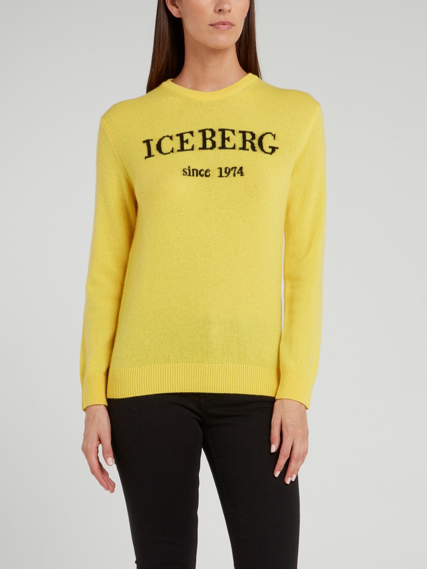 Iceberg logo sweater online