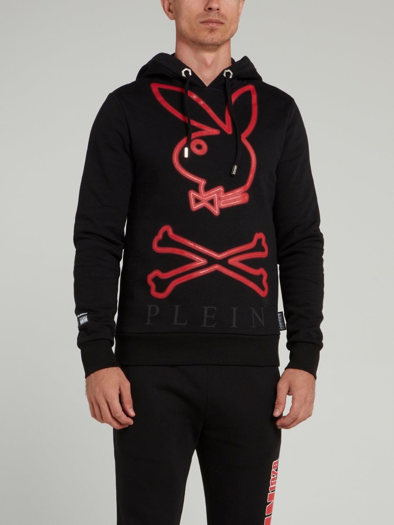 Playboy Black Drawstring Hoodie Sweatshirt – Maison-B-More Global