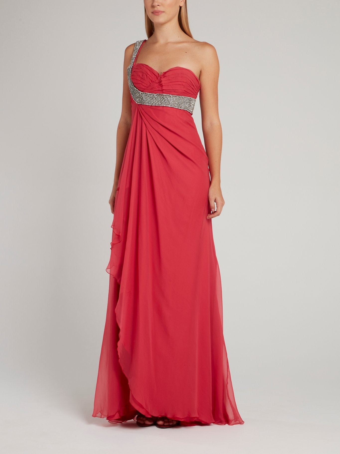 green emerald velvet dress The Andalucía Sleeveless Satin Gown Royal Blue / 8 main image 1