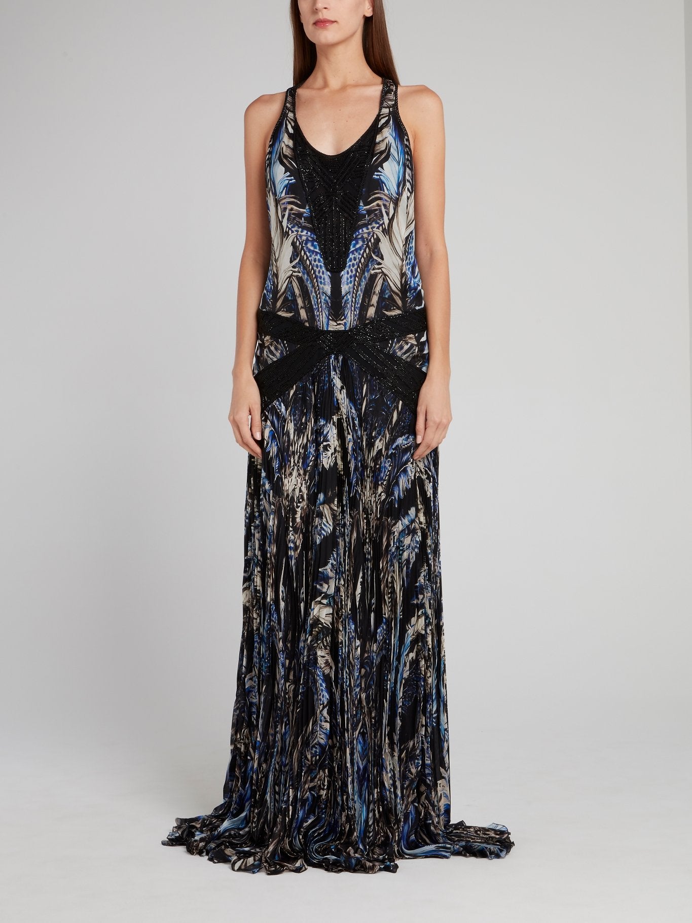 Beadwork Racerback Maxi Dress – Maison-B-More Global Store