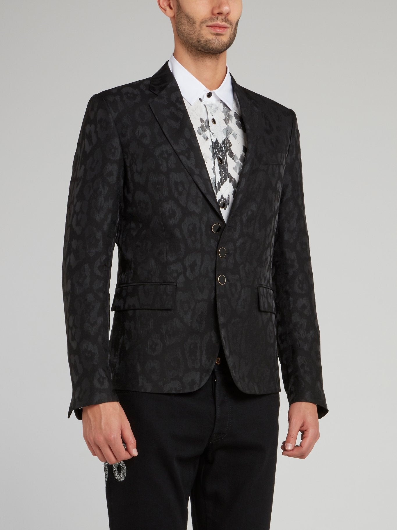 Sport Coats Leopard Print Blazer Men Blazer Jacket Leopard Suit