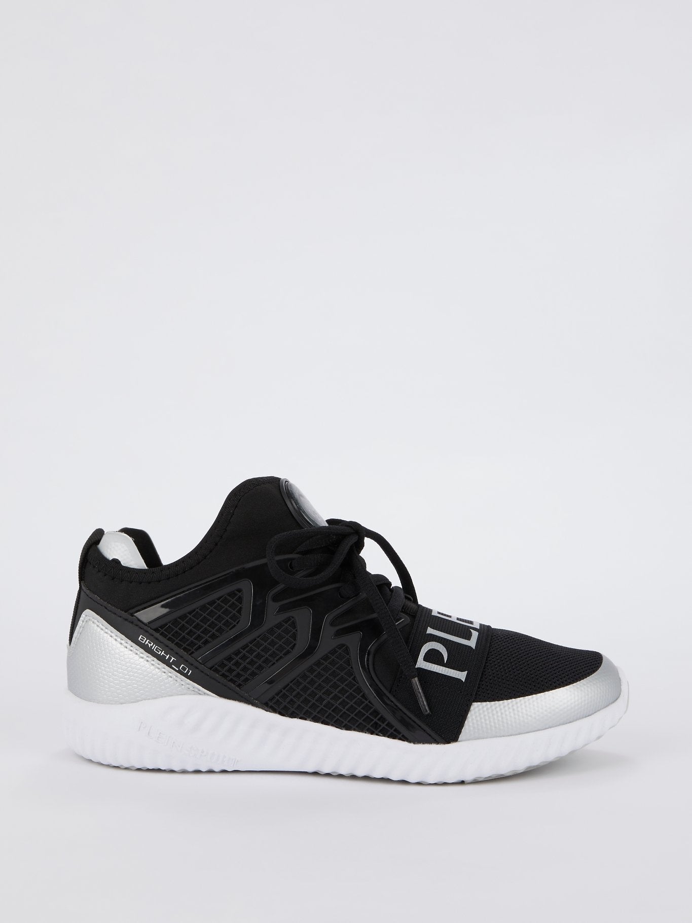 Black Logo Strap Low Top Sneakers – Maison-B-More Global Store