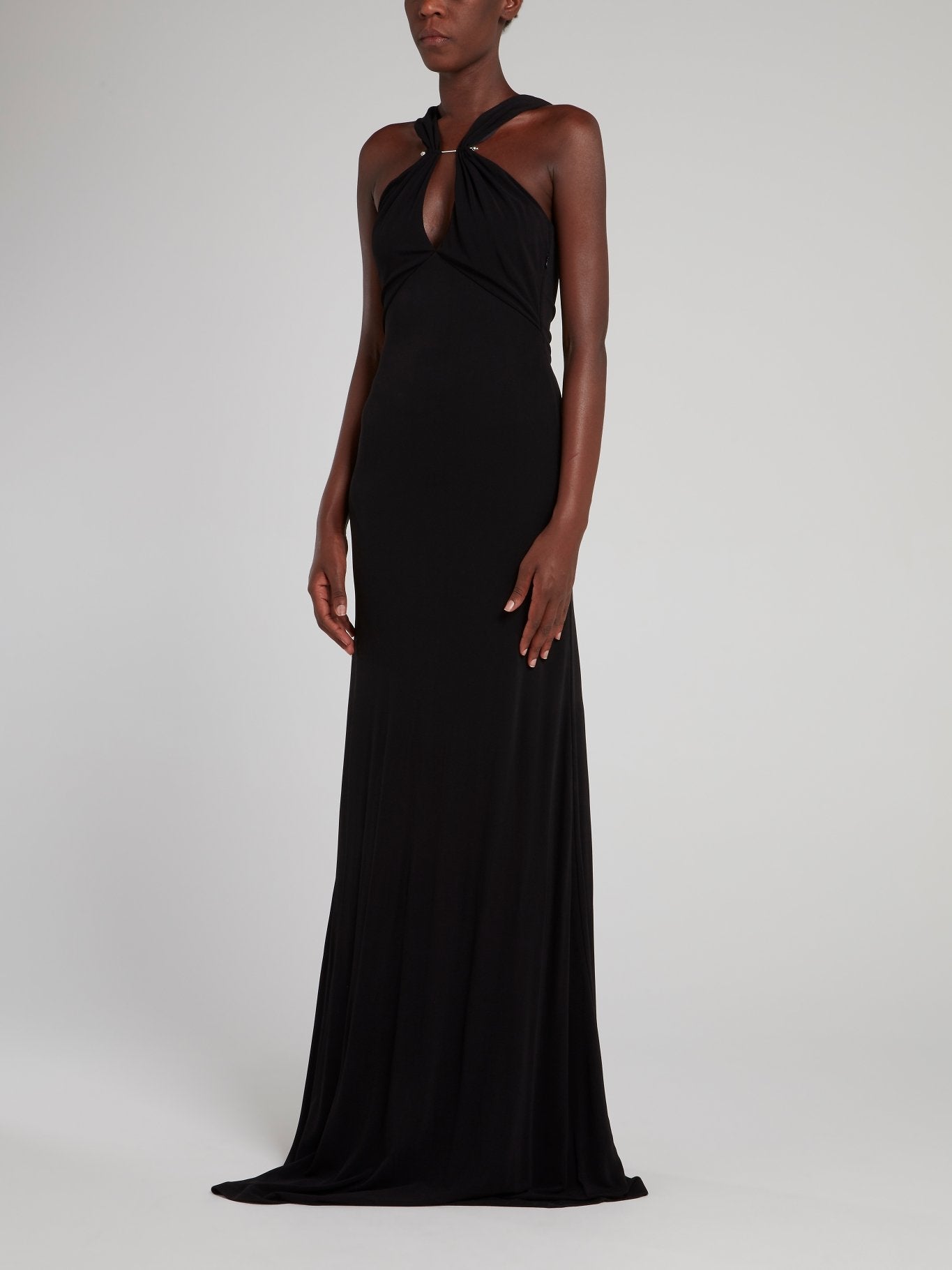 green emerald velvet dress Ladivine CD990 Prom Dress - Black
