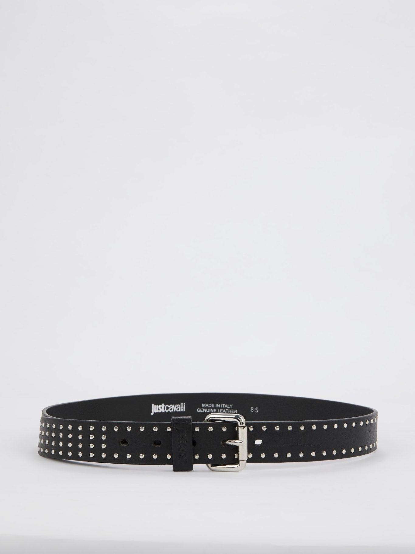 Black Studded Leather Belt – Maison-B-More Global Store