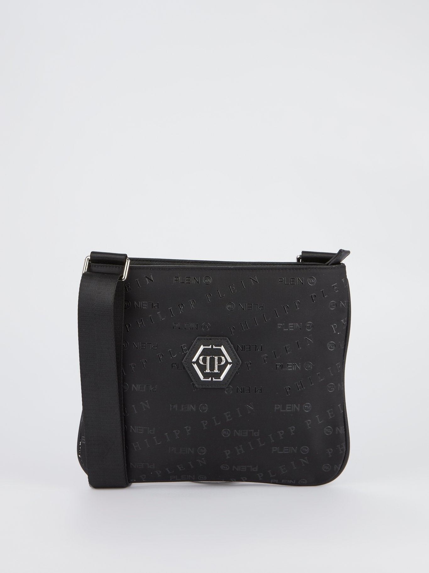 Black Monogram Patched Crossbody Bag – Maison-B-More Global Store