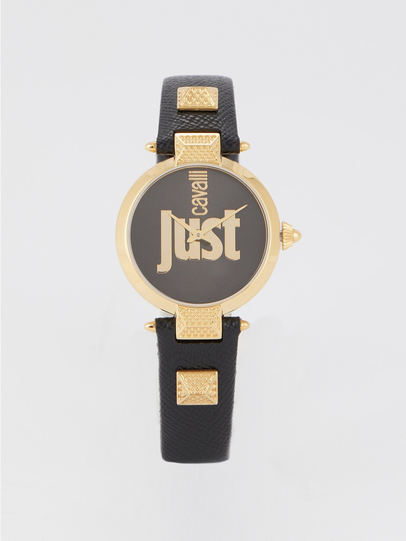 Just Mio Black Logo Dress Watch – Maison-B-More Global Store display picture 1