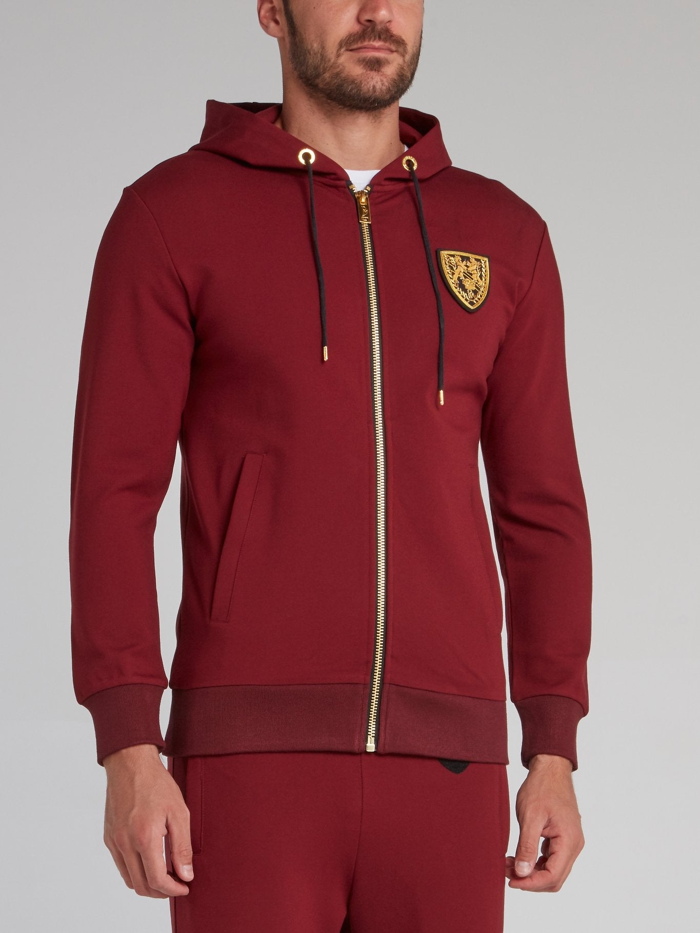 Burgundy zip up jacket hotsell