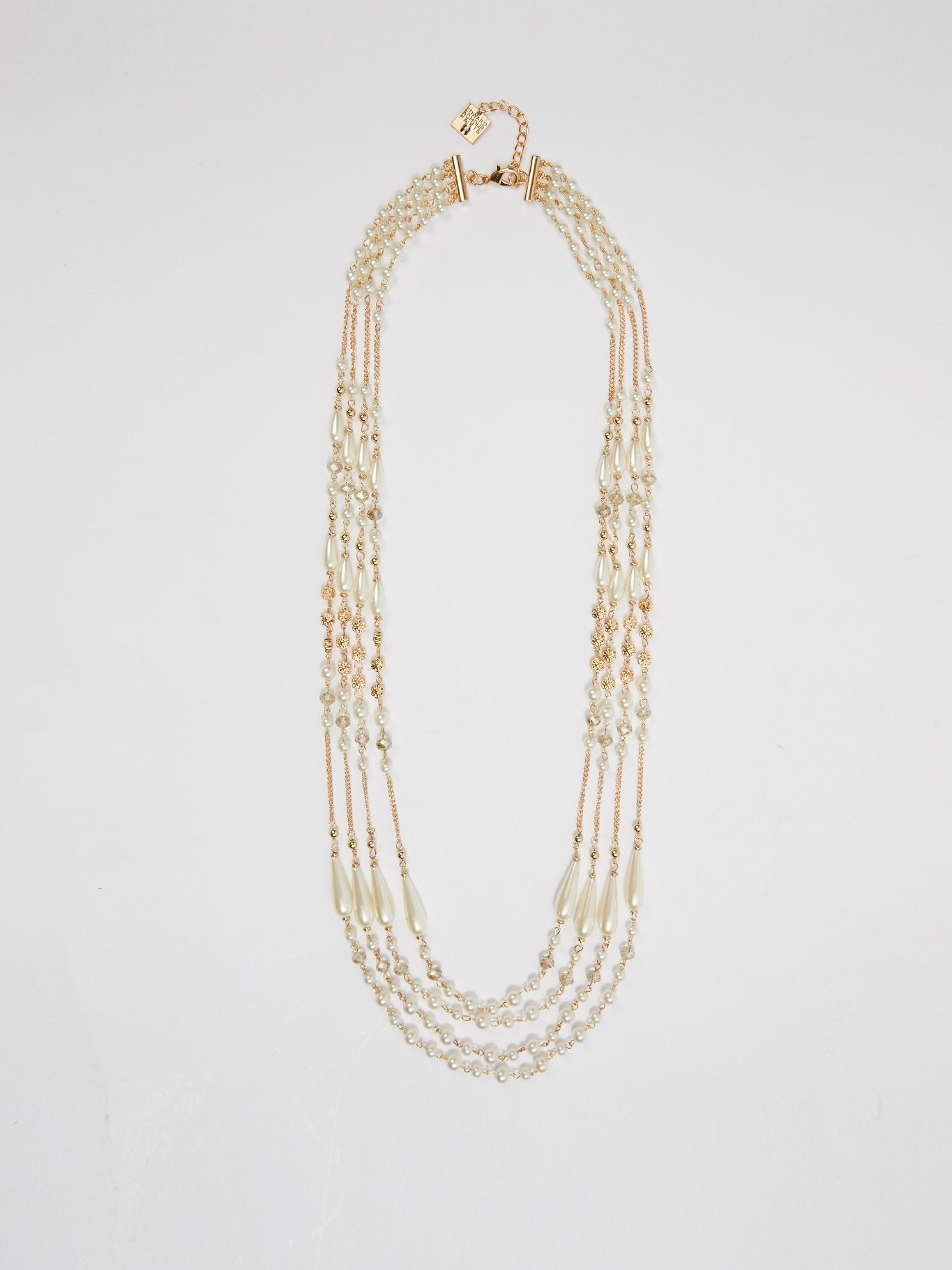 Multi-Strand Pearl Necklace – Maison-B-More Global Store