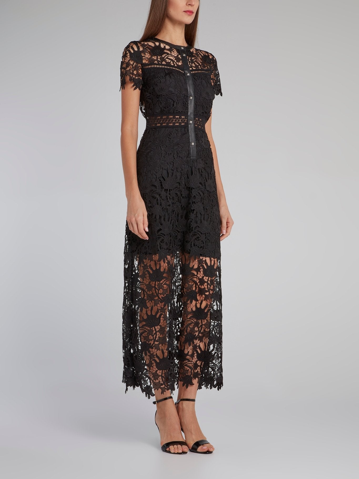 Fonollosa Black Macrame Dress – Maison-B-More Global Store