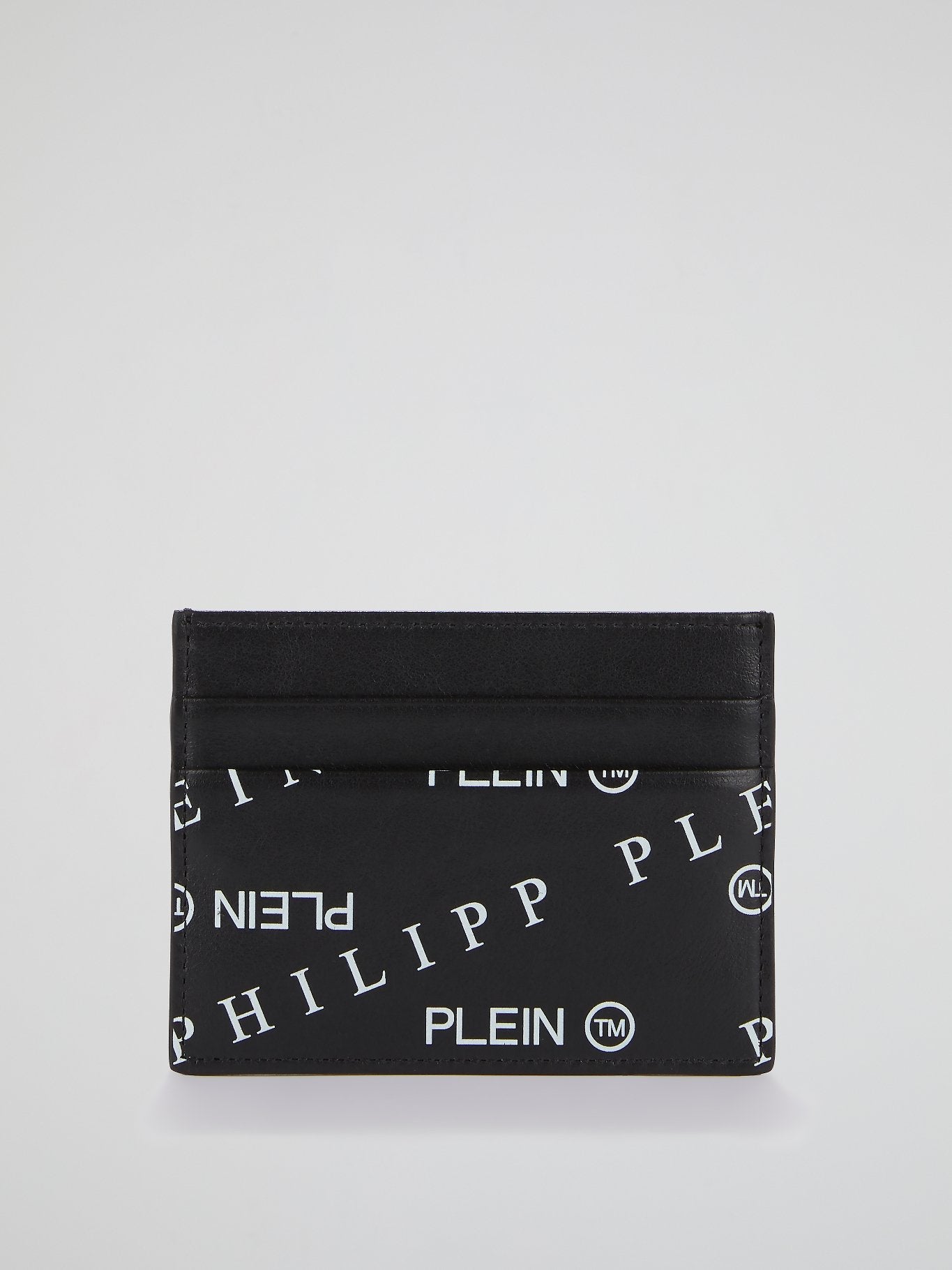 Black Monogram Print Credit Card Holder – Maison-B-More Global Store