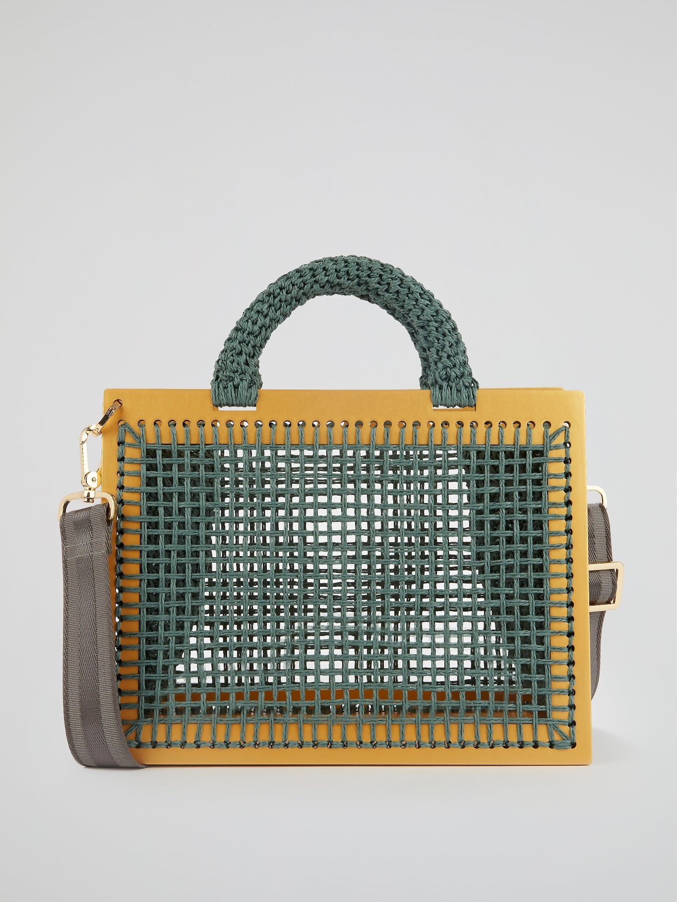 Khaki XL St. Barts Hand Woven Purse – Maison-B-More Global Store