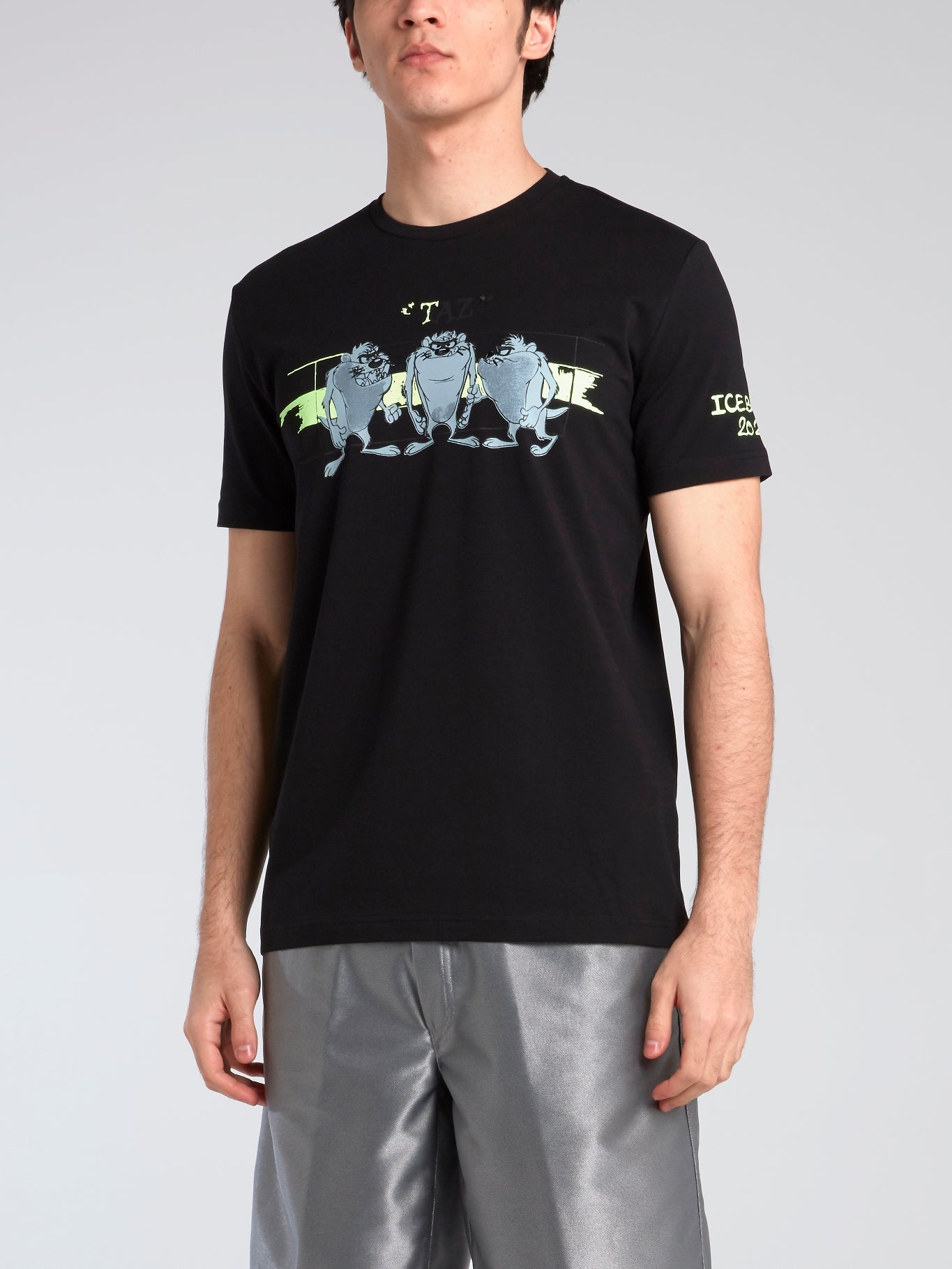 Taz Black Printed T-Shirt – Maison-B-More Global Store