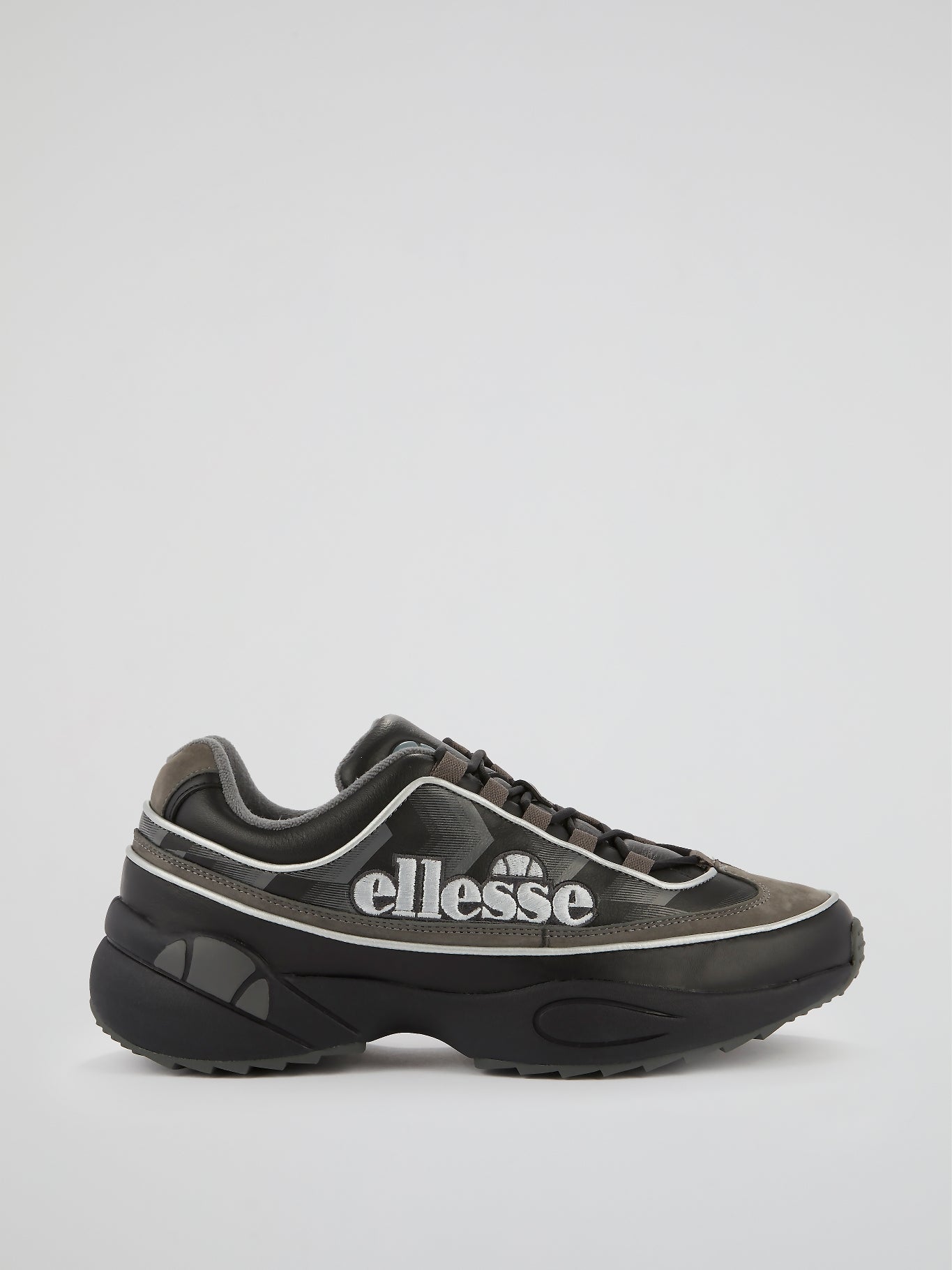 Sparta Edge Black Leather Sneakers – Maison-B-More Global Store