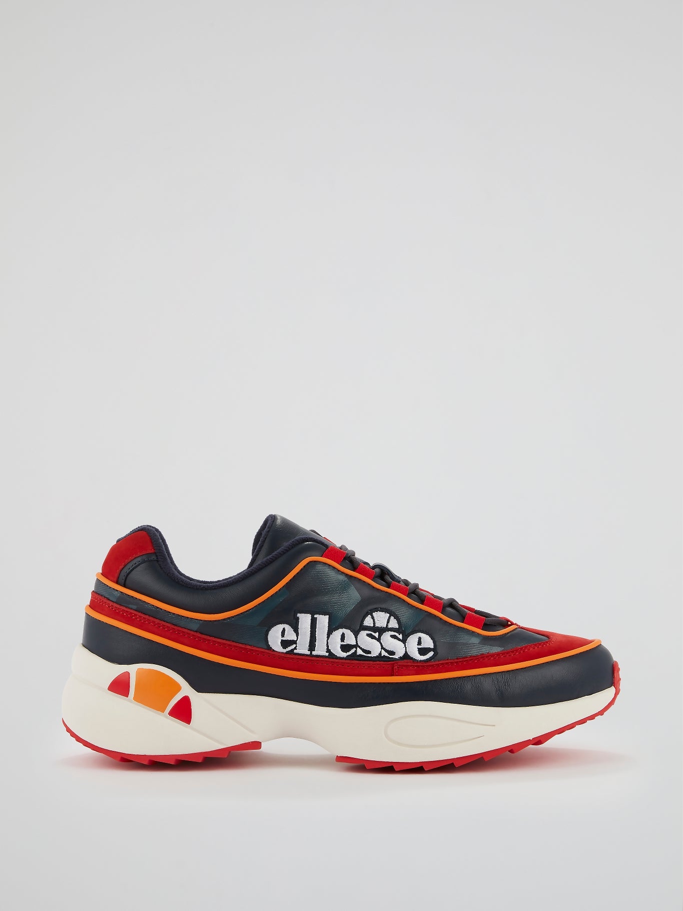 Sparta Edge Red Leather Sneakers – Maison-B-More Global Store