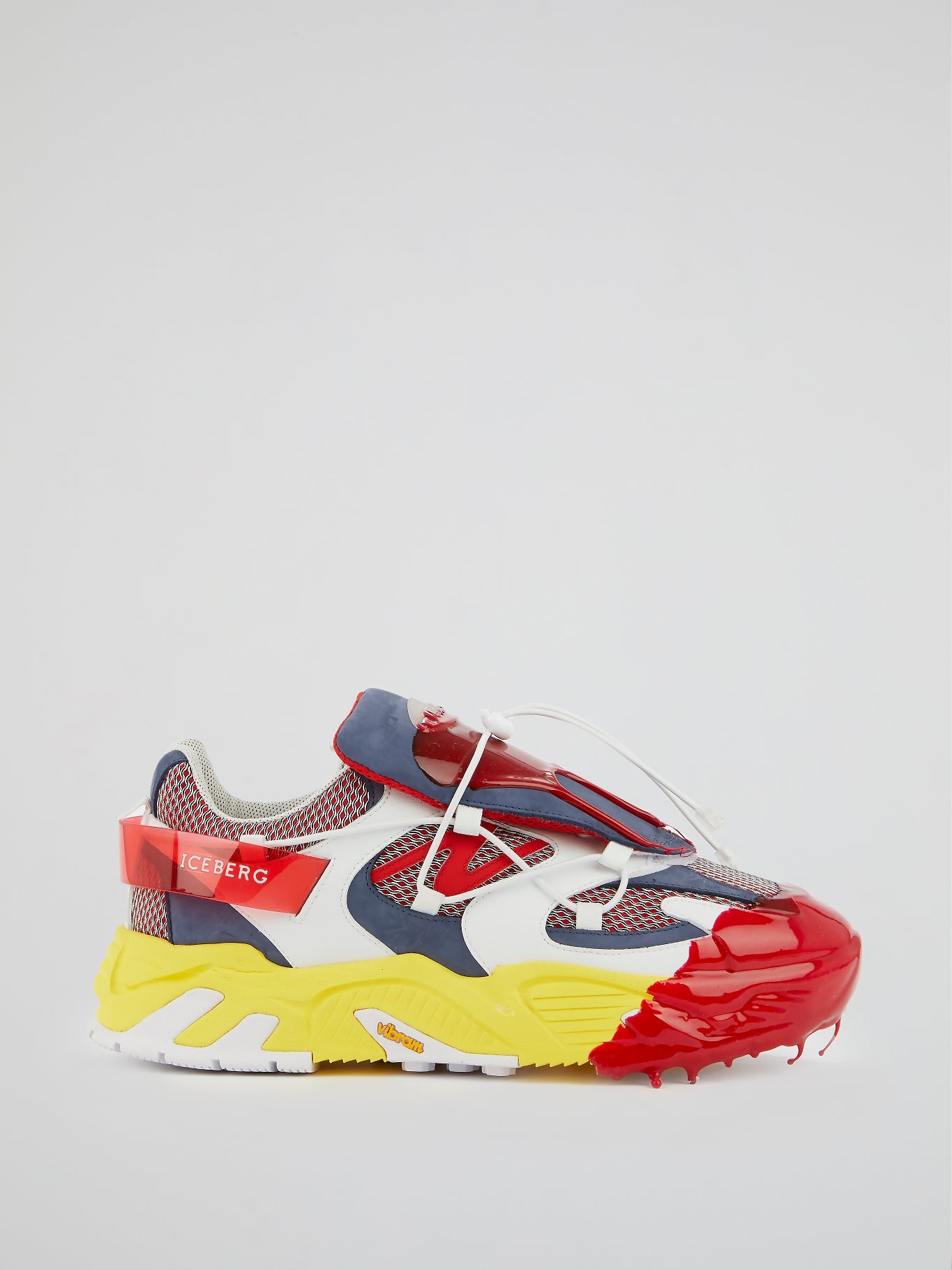 Colour Block Mesh Panel Chunky Sneakers – Maison-B-More Global Store