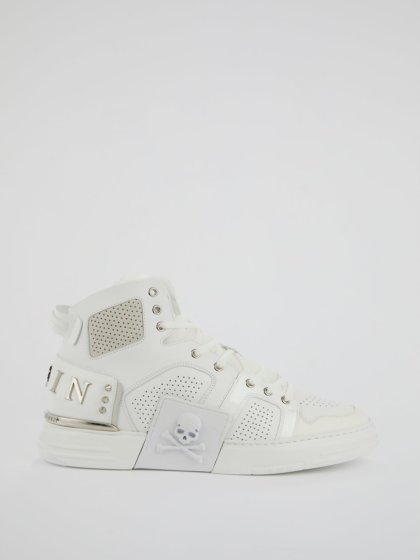 Phantom Kicks White High-Top Sneakers – Maison-B-More Global