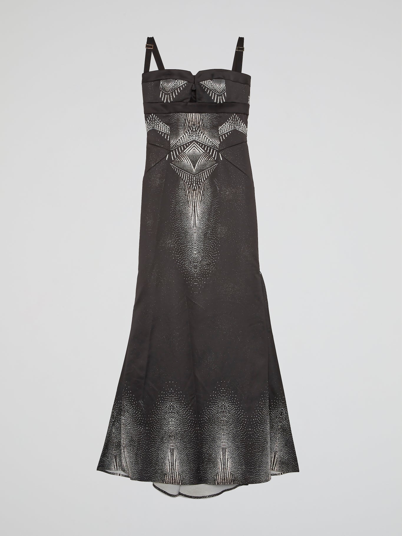 black flared maxi dress Black Flared Maxi Dress