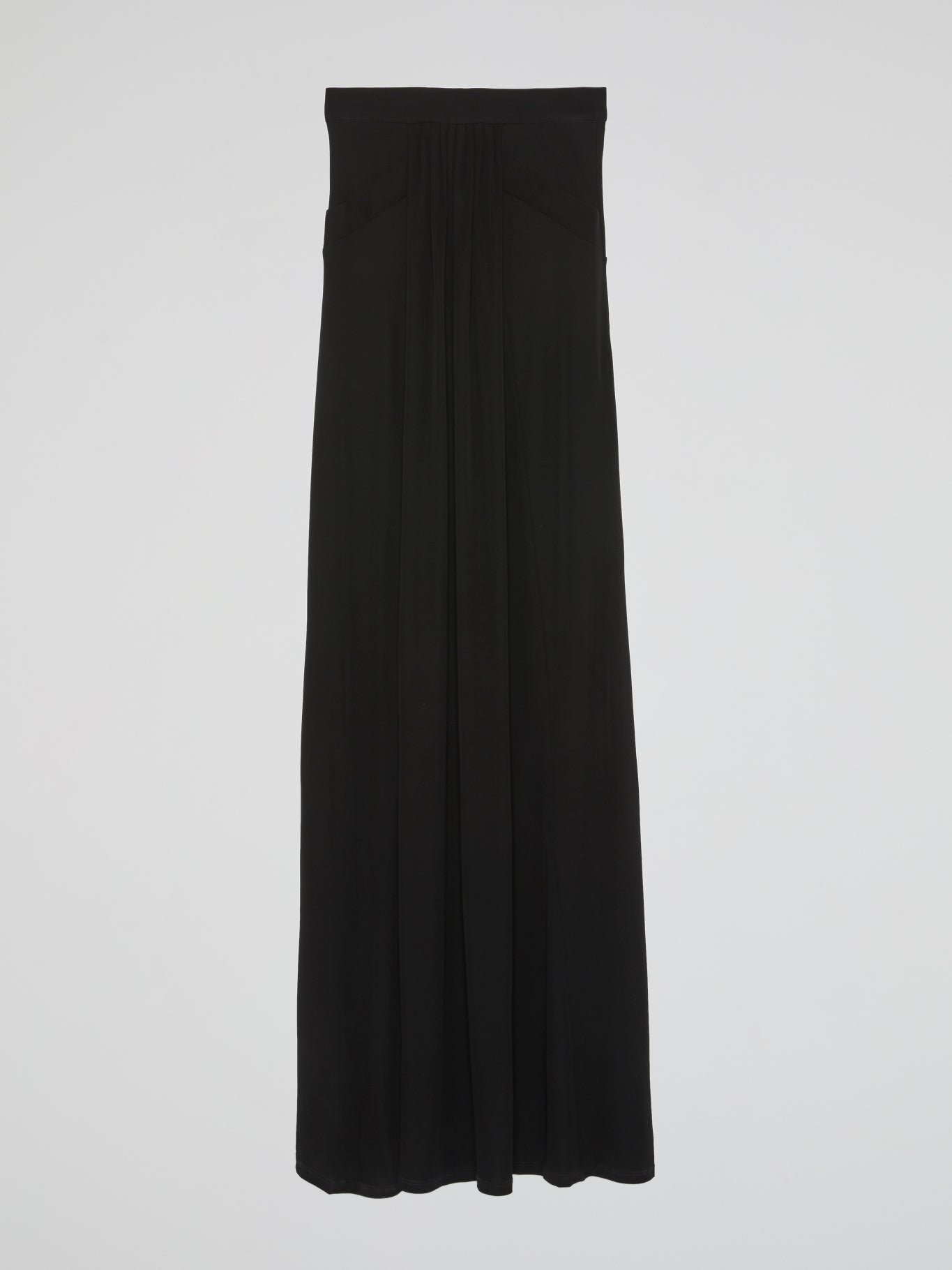 blue dress for baby girl Safira Rhinestone Side Detailed Tube Top Maxi Dress-Black