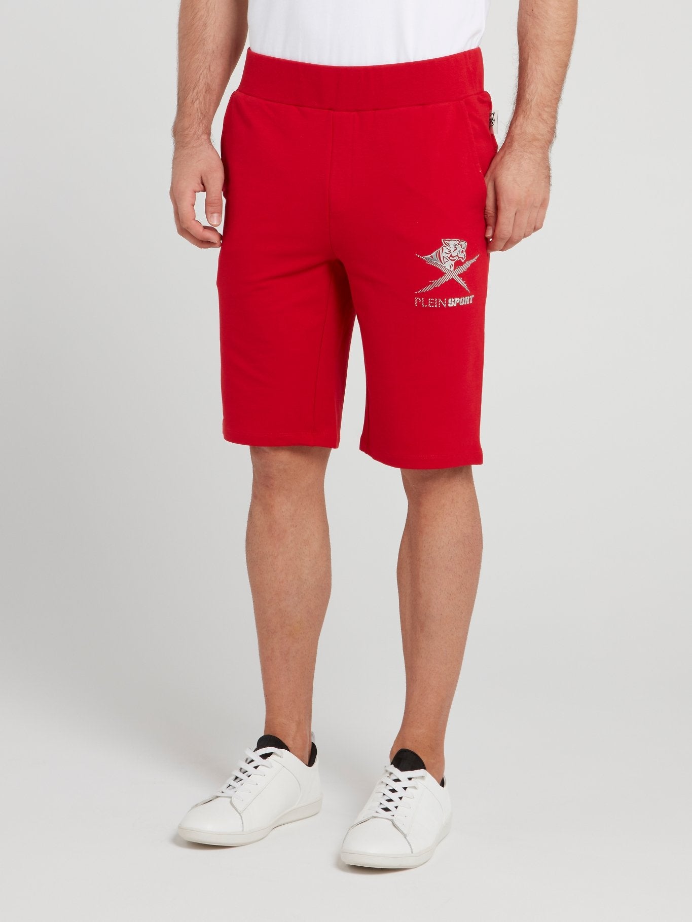 Red Waistband Jogging Shorts – Maison-B-More Global Store