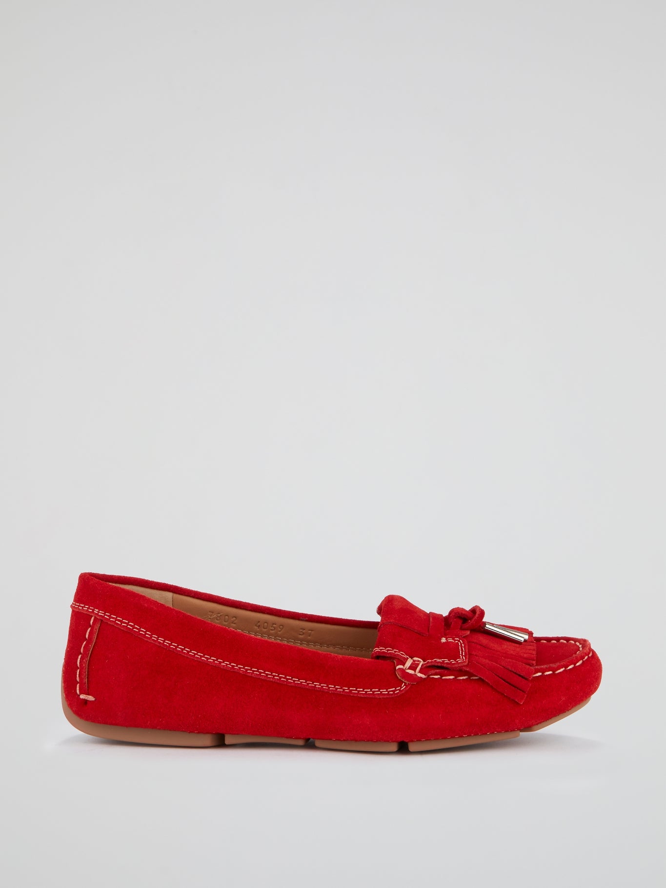 Red Suede Tassel Loafers – Maison-B-More Global Store display picture 3