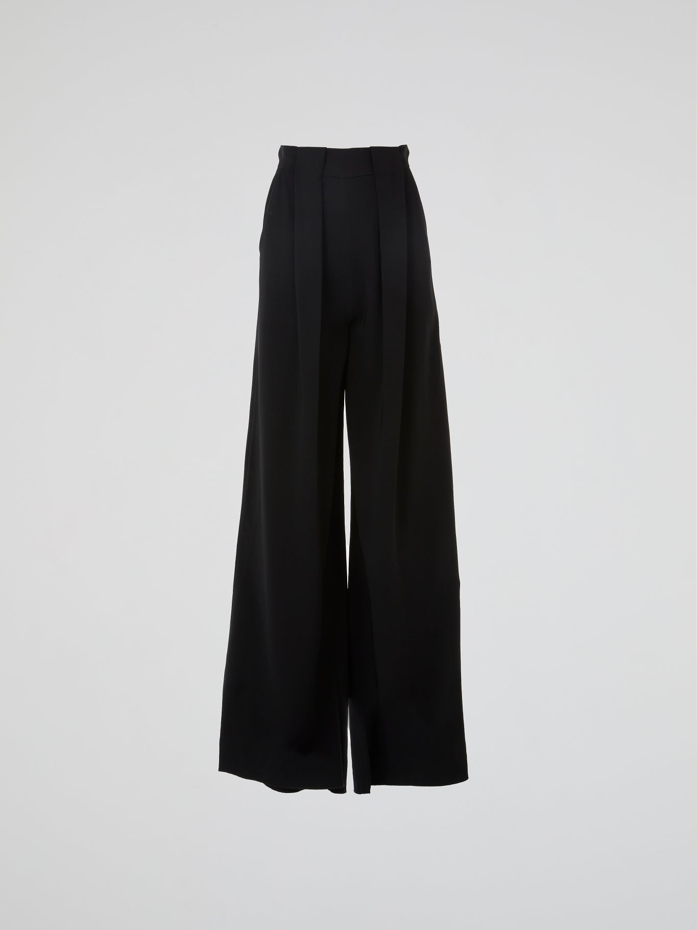 Black Pleated Palazzo Pants – Maison-B-More Global Store