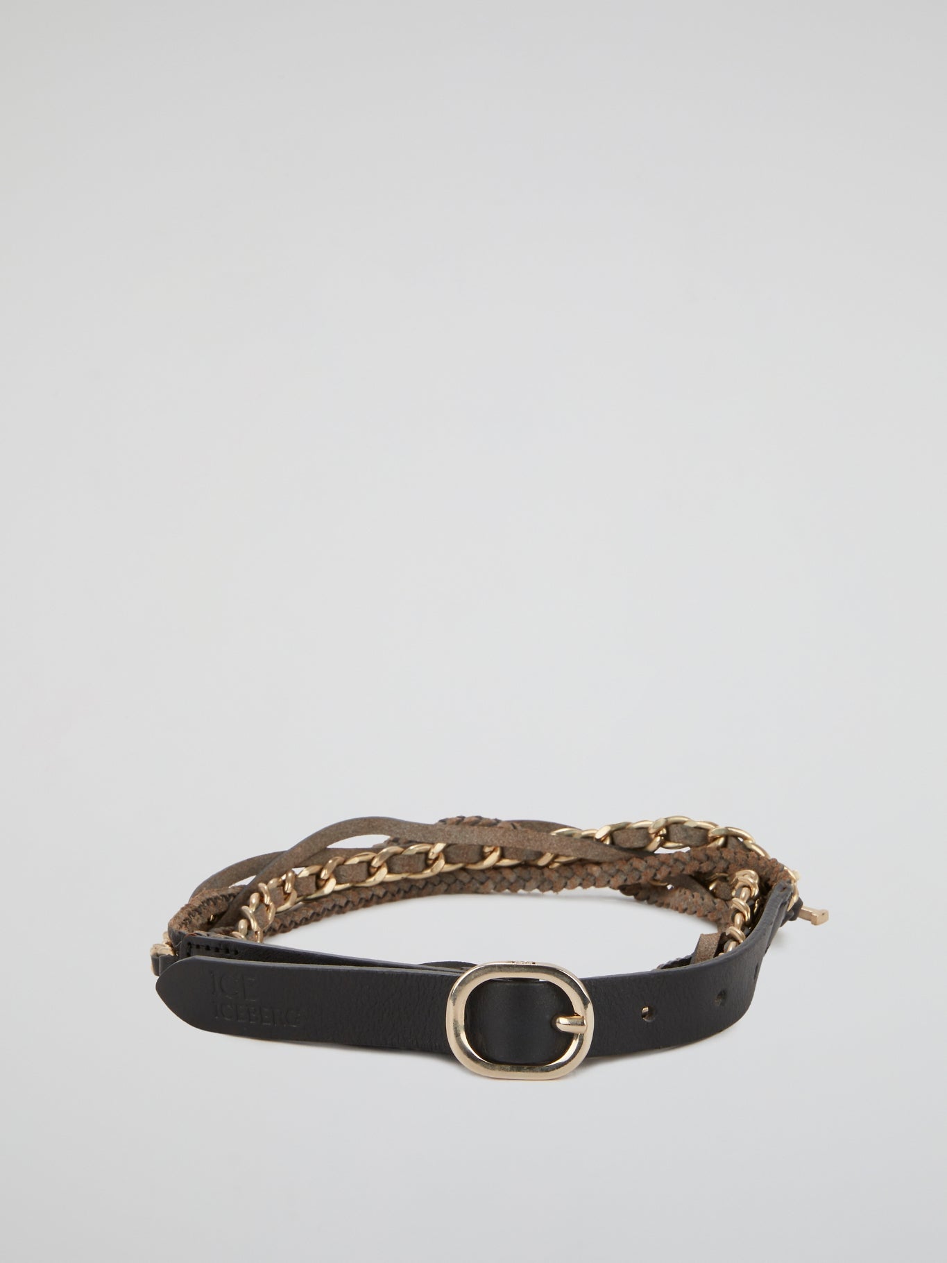 Black Multi-Strap Chain Accent Belt – Maison-B-More Global Store