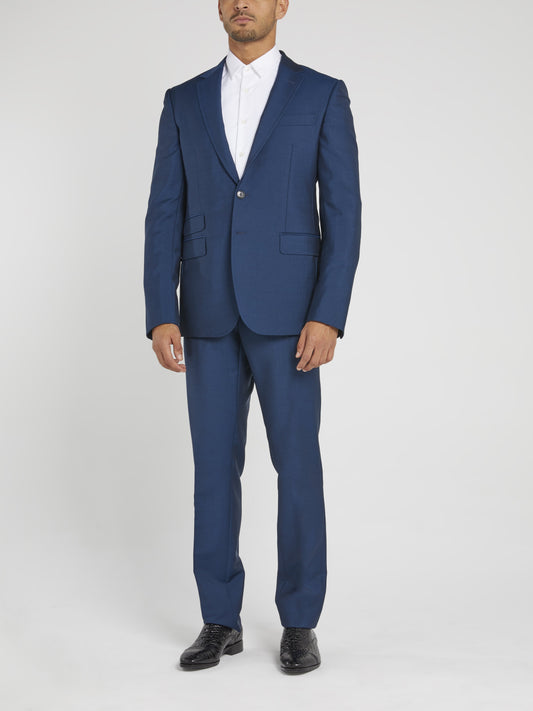 Navy Classic Structured Suit