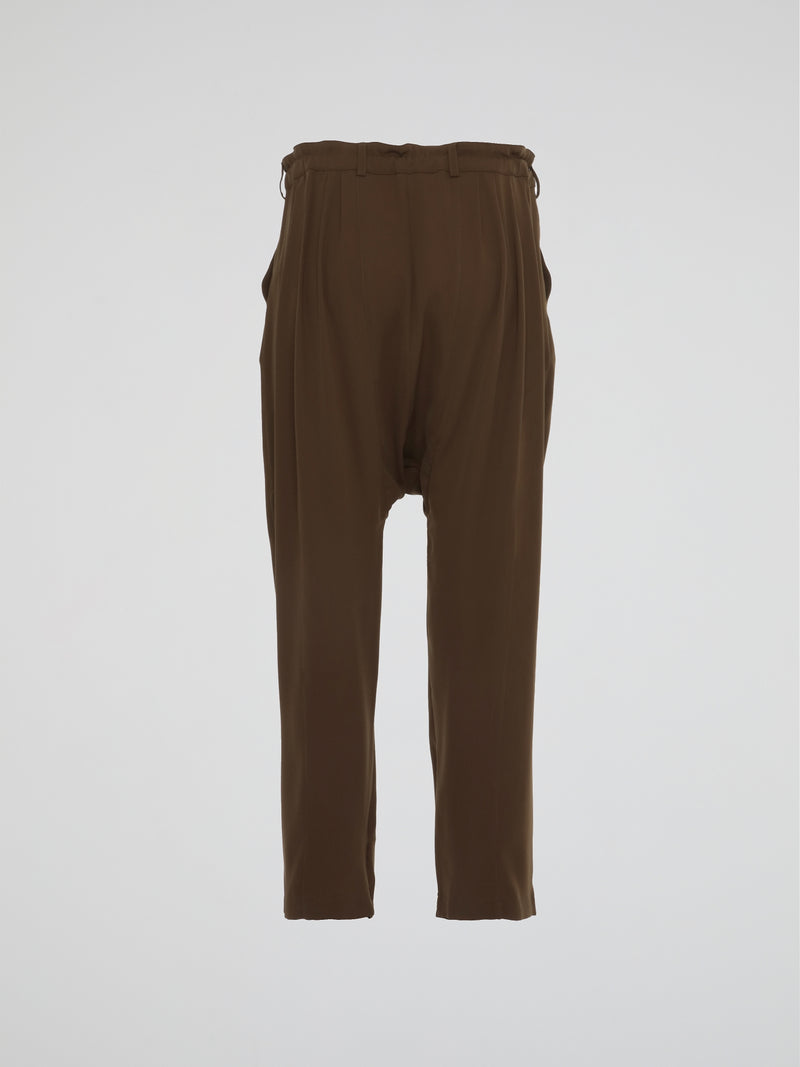 Brown Harem Pants