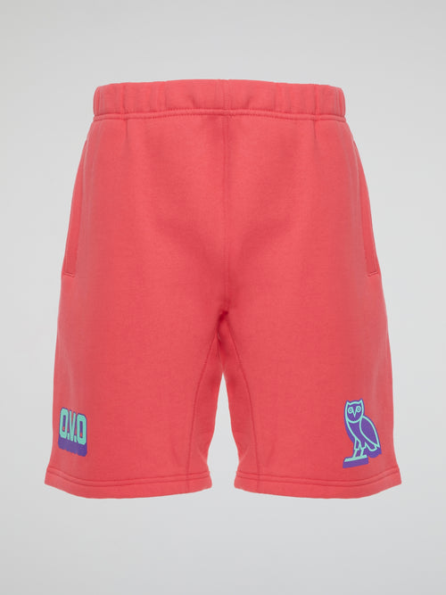 Pink Knock Out Sweat Shorts