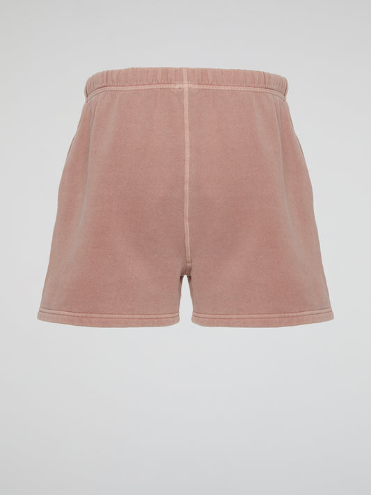 Pink Garment Dye Shorts