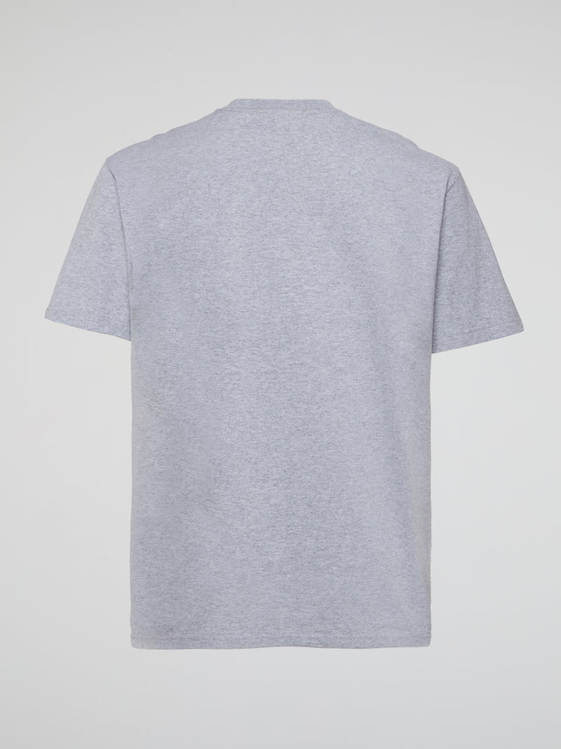 Grey Pucci Box Logo T-Shirt