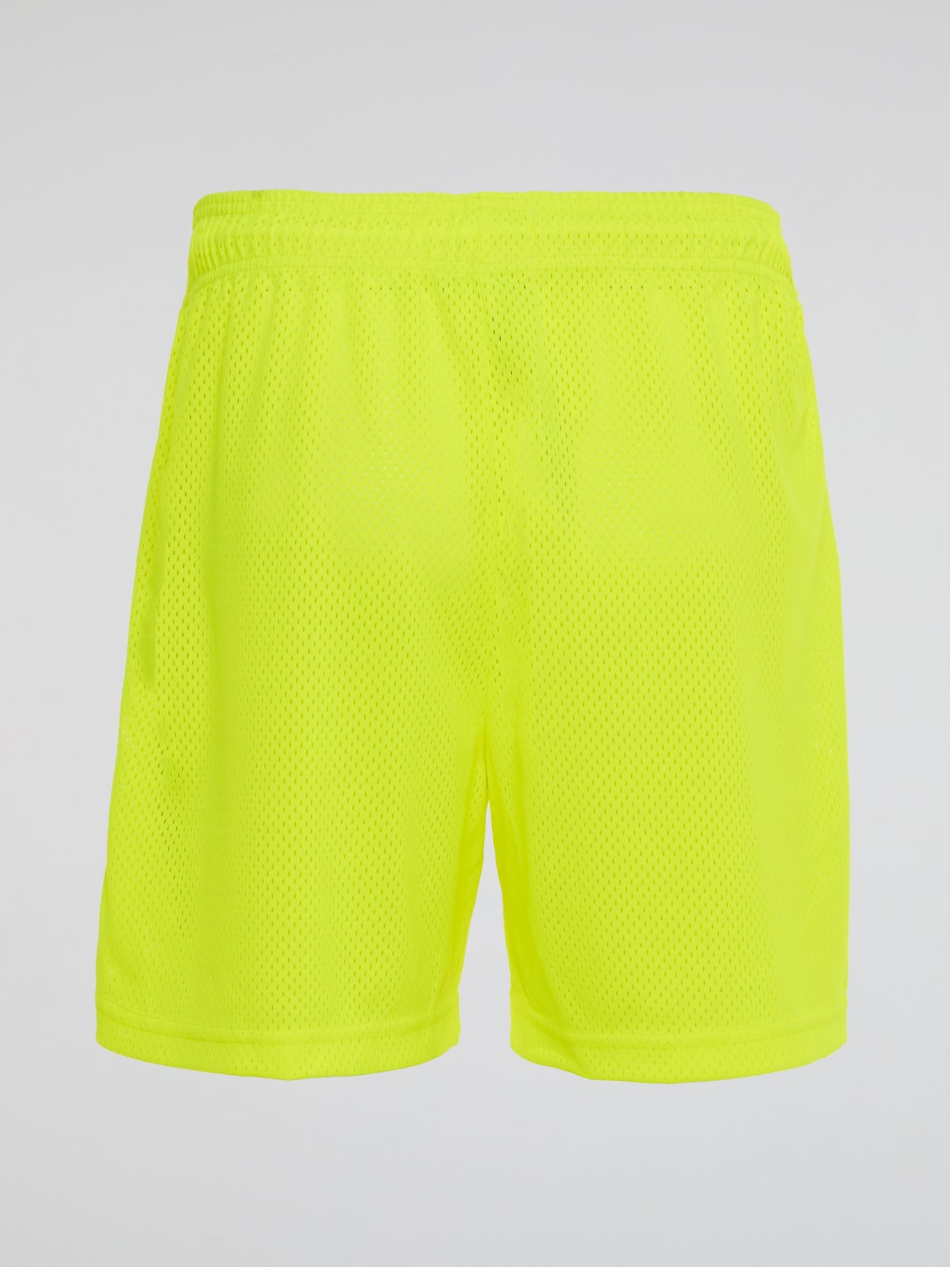 Neon Perforated Waistband Shorts