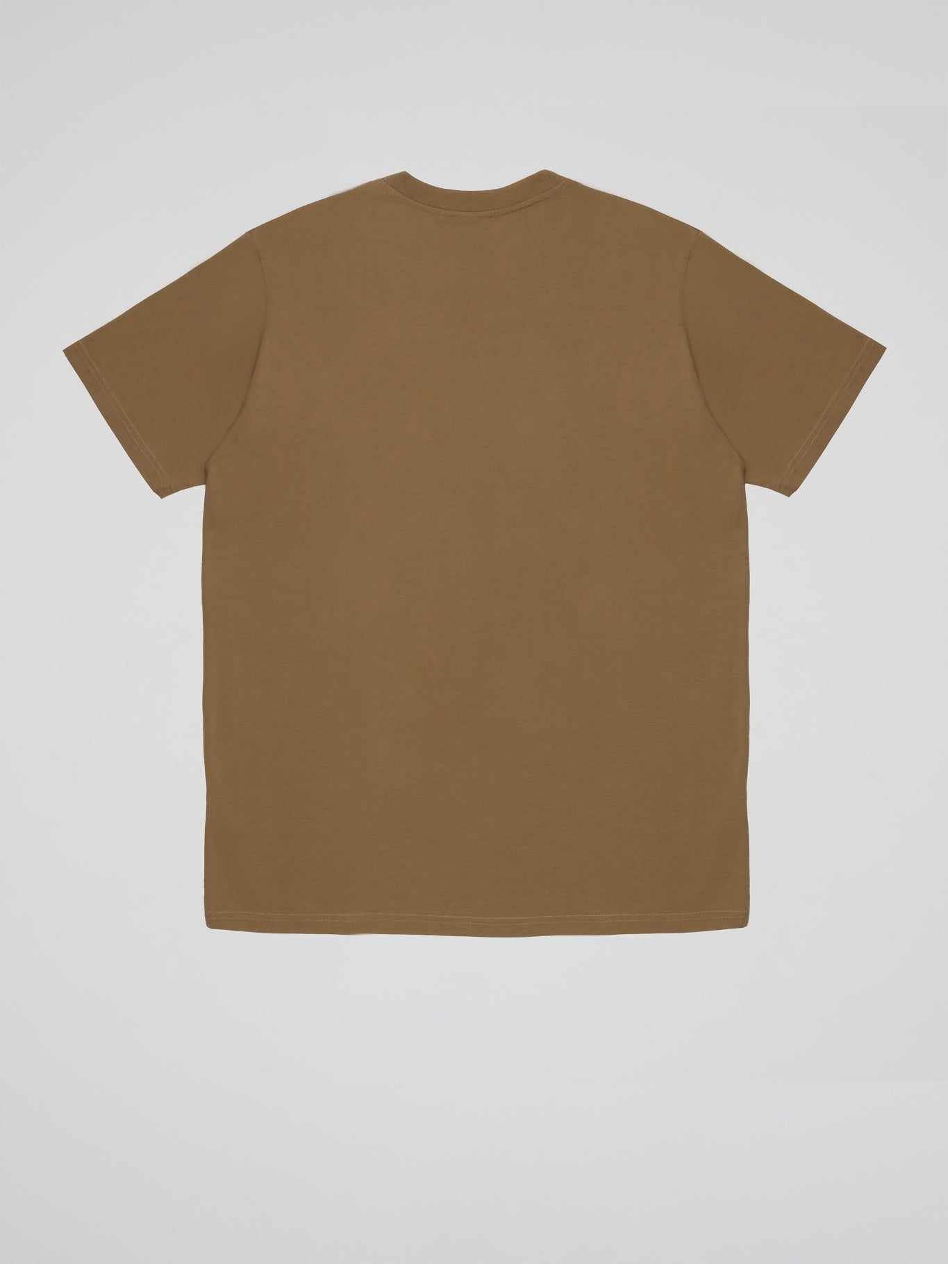 Brown Spiral Print T-Shirt