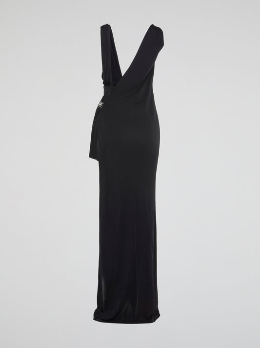 versus dress black Versus Versace Black Criss Cross Straps Gold Medallion Dress PaumLosAngeles
