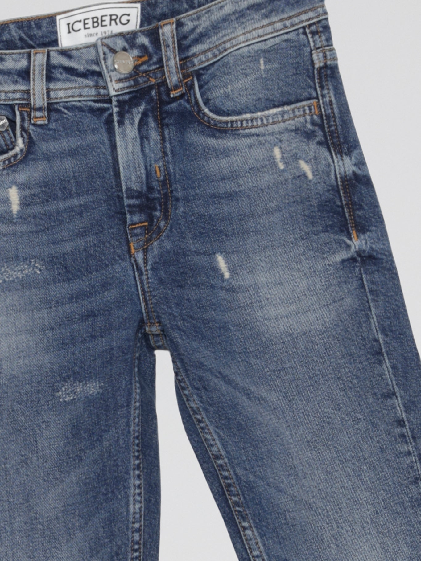 Slim Fit Five-Pocket Jeans