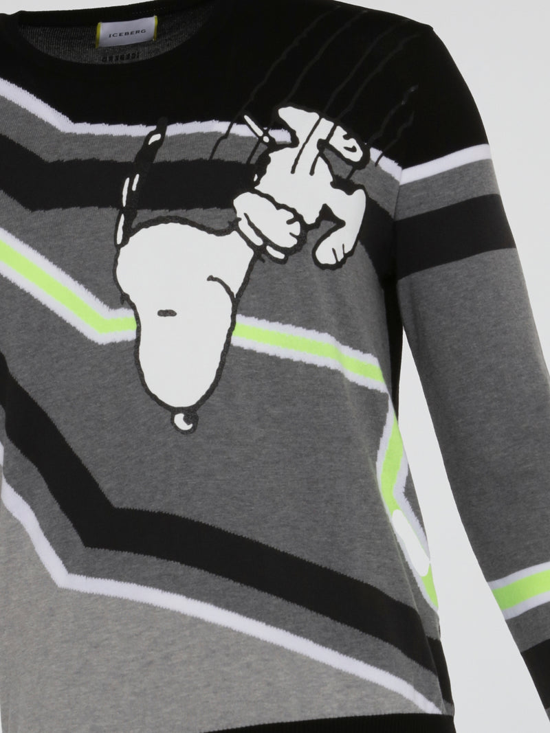 Snoopy Print Sweatshirt