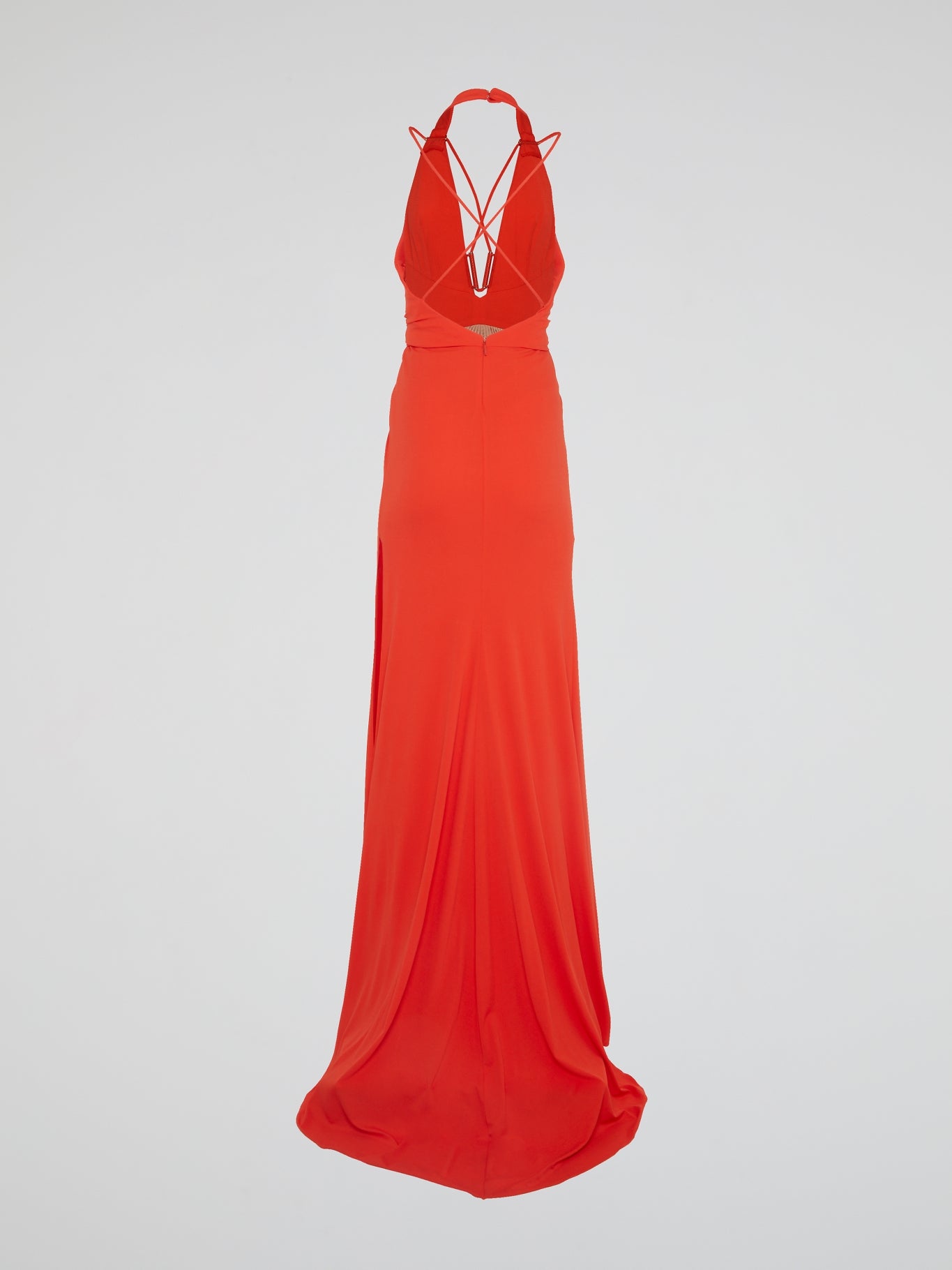 Red Halter Neck Maxi Dress Red Halter Neck Maxi Dress