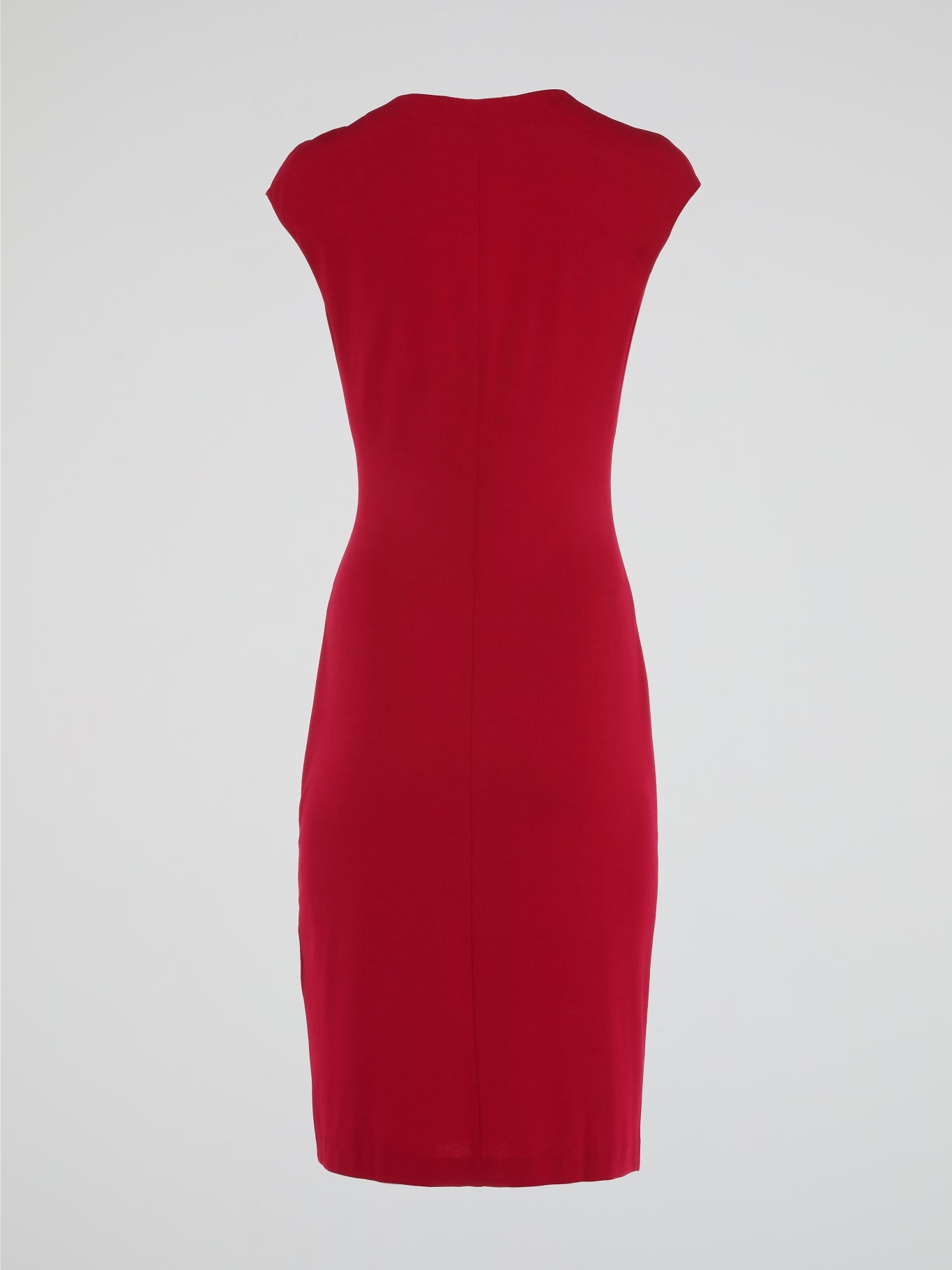 red embellished bodycon dress Red Embellished Notch Mini Dress 53435