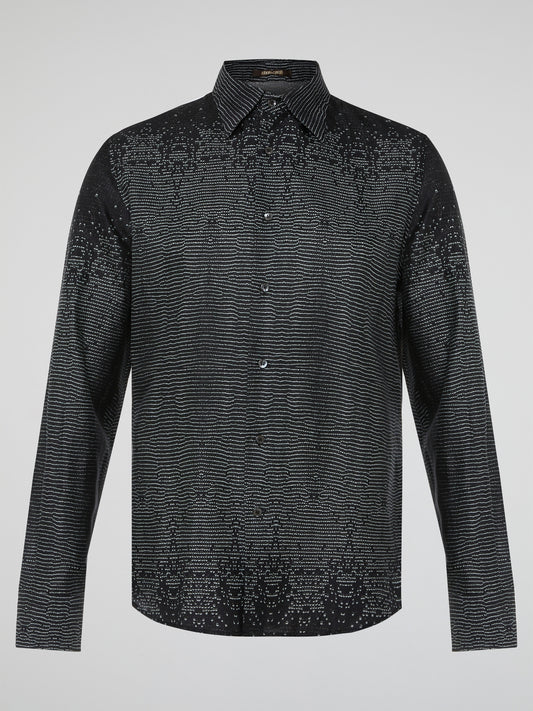Black Button Up Shirt Maison-B-More Global Store Black Button Up Shirt Maison-B-More Global Store
