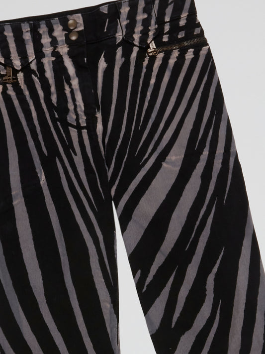 Zebra Print Trousers