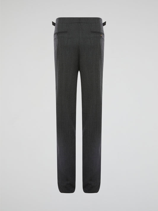 Elevate your everyday wardrobe with these sleek Grey Slim Fit Trousers by Roberto Cavalli, designed for the modern man who values style and sophistication. Made from high-quality fabric with a tailored fit, these trousers effortlessly blend comfort and luxury. Whether you're heading to the office or a night out on the town, these trousers will ensure you look polished and on-trend.