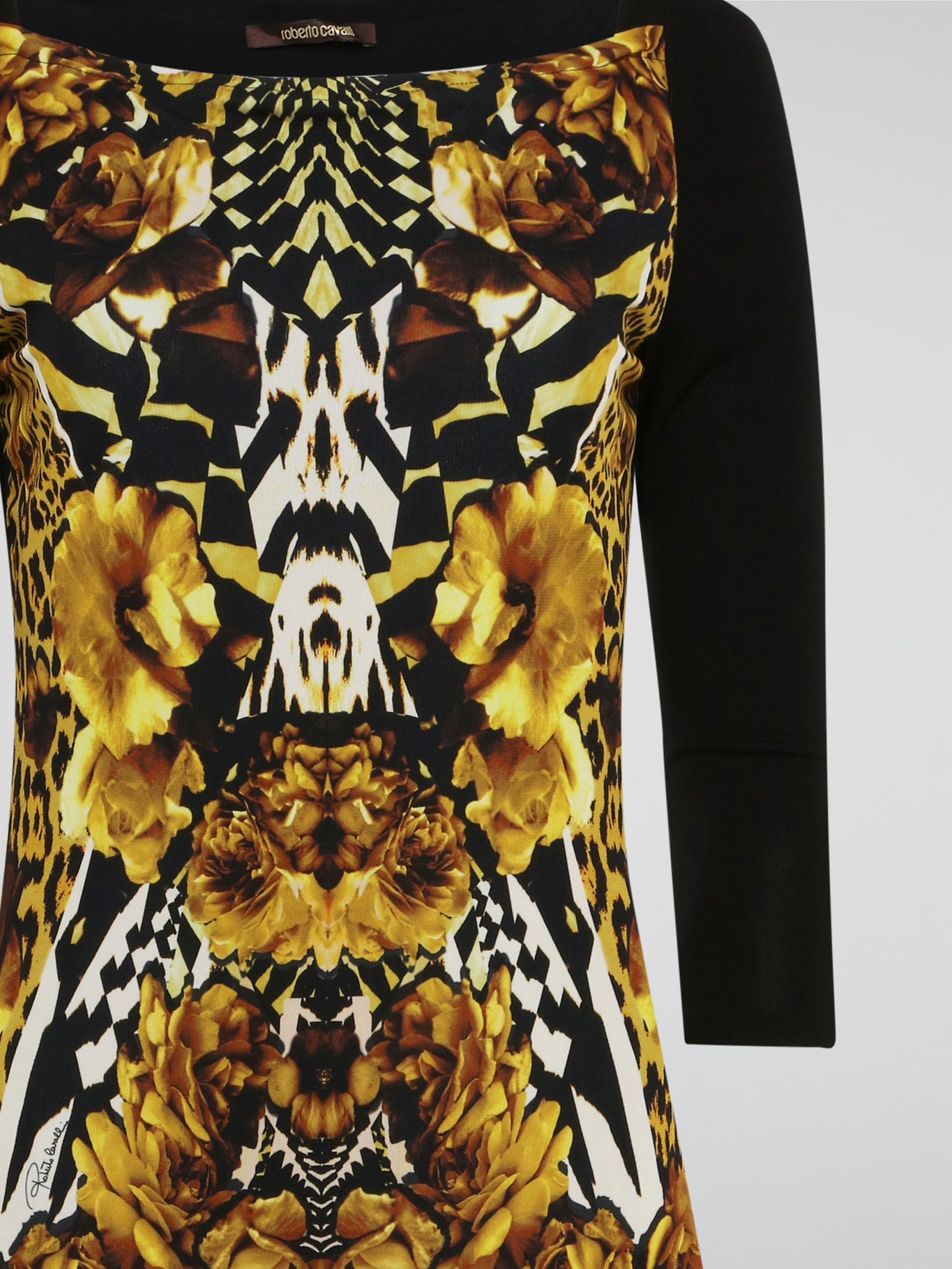 Printed Long Sleeve Dress Printed Long Sleeve Dress