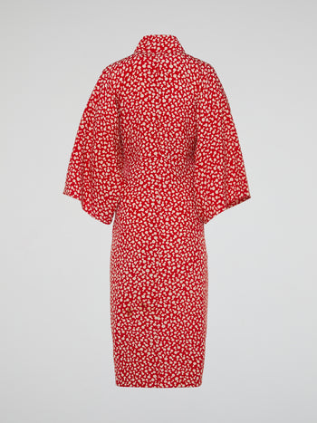 Elevate your outfit with the vibrant and eye-catching Red Printed KimonoWest Coast Kimono. Made from high-quality materials and featuring a captivating design, this kimono is perfect for adding a pop of color to any ensemble. Stand out from the crowd and express your unique sense of style with this must-have fashion statement.