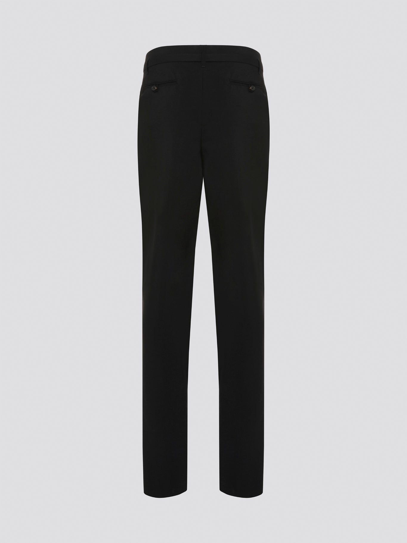 Step up your style game with these chic Black Belted Pleated Trousers by Roberto Cavalli, designed to make a statement. The flattering pleats and elegant belt detailing give these trousers a sophisticated edge, perfect for any fashion-forward individual. Whether worn to the office or a night out on the town, these trousers are sure to turn heads and leave a lasting impression.