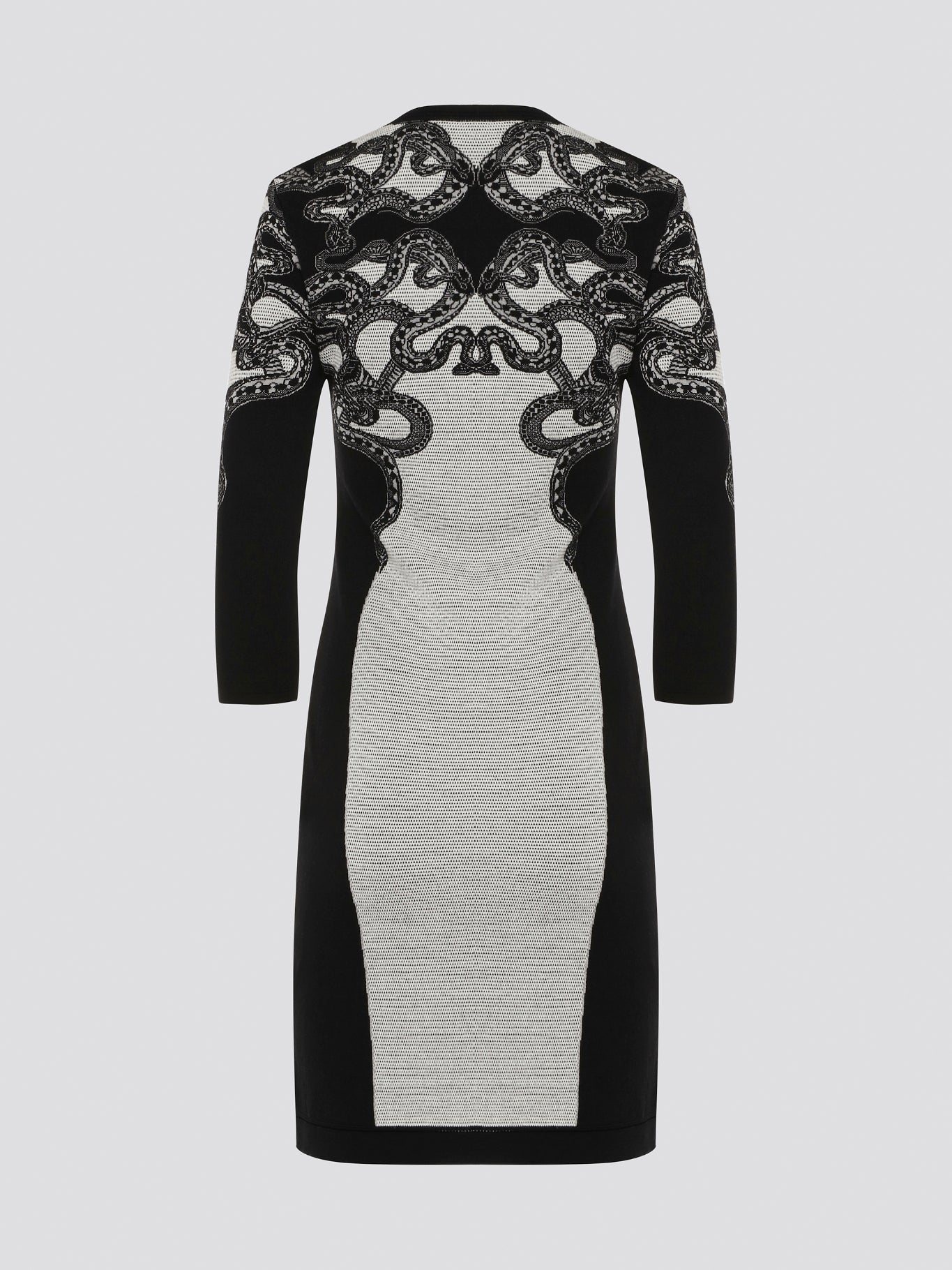 Snake Detailed Knitted Dress Snake Detailed Knitted Dress