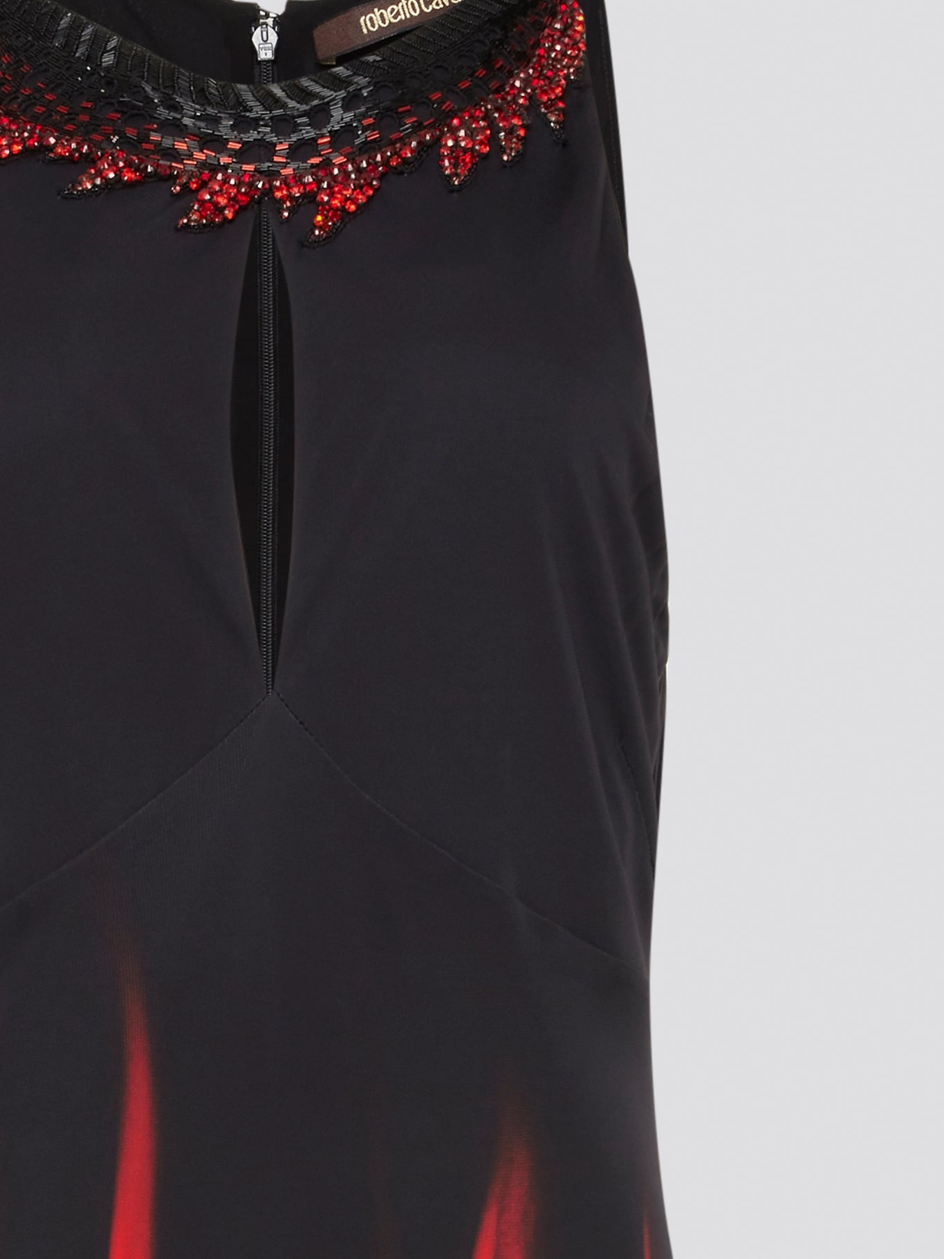 black flame dress FLAME ONE SHOULDER MAXI DRESS